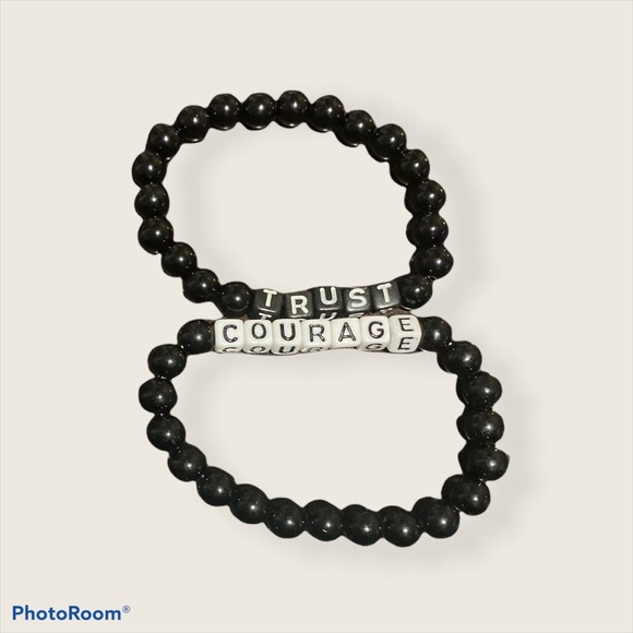 Jewelry - Gifted* New! 2 Inspirational Tile Bracelets